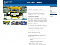 industriestahlbau.de Webseite Vorschau