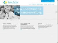 hvw-hausverwaltung.de Webseite Vorschau