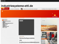 industriesysteme-ettl.de Webseite Vorschau