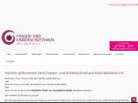 frauenhaus-wt.de Webseite Vorschau