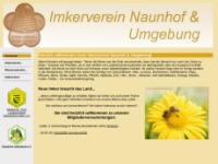 imker-naunhof.de Webseite Vorschau