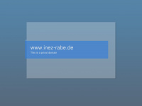 inez-rabe.de Webseite Vorschau