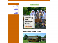 imkerverein-pforzheim.de Webseite Vorschau