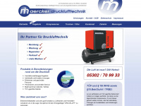 maercker-drucklufttechnik.de Webseite Vorschau