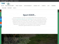 sport-eder.de Webseite Vorschau