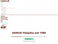 hawlik-vitalpilze.de Webseite Vorschau