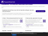 finanzmonitor.com Webseite Vorschau