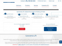 garaventalift.com Webseite Vorschau