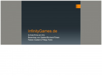 infinitygames.de Webseite Vorschau