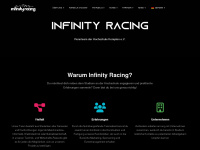 infinityracing.de Webseite Vorschau