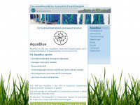 hydraulik-aquablue.de Webseite Vorschau