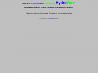 hydroverm.de Webseite Vorschau