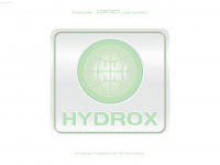 hydrox.de Webseite Vorschau