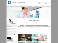 hygiene-onlineshop.de Webseite Vorschau