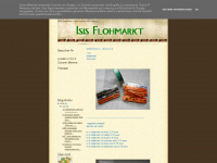 isis-flohmarkt.blogspot.com Webseite Vorschau