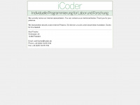 icoder.de Webseite Vorschau