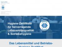 hygienezertifikat.de Webseite Vorschau