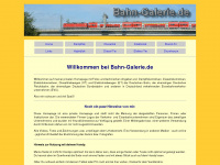 bahn-galerie.de Webseite Vorschau