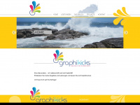 graphikicks.com Webseite Vorschau