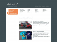 detecto.de Webseite Vorschau