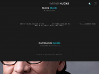 werner-hucks.de Webseite Vorschau