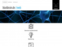 blackbrain.de Webseite Vorschau
