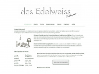 das-edelweiss.de Webseite Vorschau