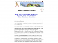 national-parks-canada.com Webseite Vorschau