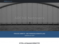 arche-netz.de Webseite Vorschau