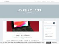 hyperclass.de Webseite Vorschau