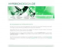hyperiondesign.de Webseite Vorschau