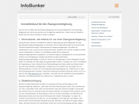 infobunker.wordpress.com Webseite Vorschau