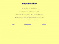 infocafe-nrw.de Webseite Vorschau