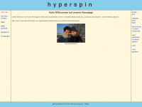 hyperspin.de Webseite Vorschau