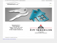 immobilia24.de Webseite Vorschau