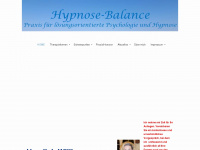 hypnose-balance.de Webseite Vorschau