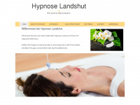 hypnose-landshut.de Webseite Vorschau