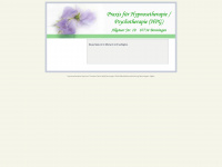 hypnosetherapie-heigl.de Webseite Vorschau