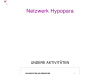 hypopara.de Webseite Vorschau