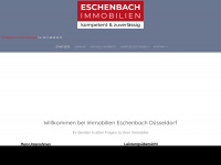 immobilien-eschenbach.de Webseite Vorschau