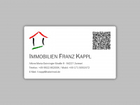 immobilien-franz-kappl.de Webseite Vorschau