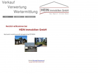 immobilien-hein.de Webseite Vorschau