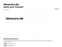 ideacare.de Webseite Vorschau