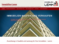 immobilien-lemm.de Webseite Vorschau