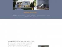 immobilien-lonny.de Webseite Vorschau