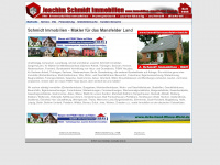 immobilien-mansfelder-land.de Webseite Vorschau