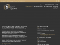 klavierhaus-hermann.de Webseite Vorschau