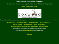 boxwoodbicyclepolo.com Webseite Vorschau