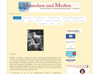 menschenundmedien.net Webseite Vorschau