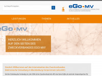 ego-mv.de Webseite Vorschau
